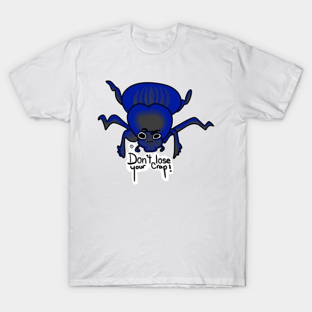 Anger management dung beetle T-Shirt by MurderBeanArt